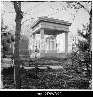 Nashville, Tennessee. Tomb of President James K. Polk Stock Photo