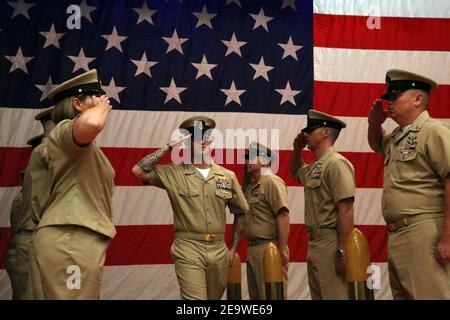 NASWI pins 73 Chiefs 160916 Stock Photo - Alamy