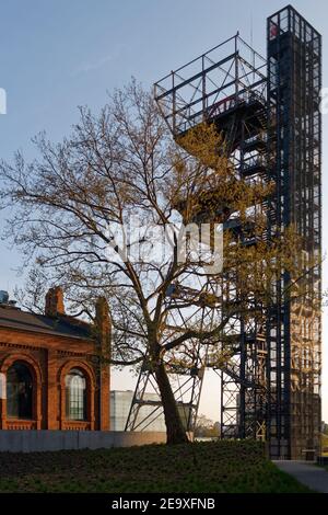 Former coal mine turned modern Culture Zone in Katowice Stock Photo