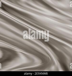 Abstract gray silk background luxury white cloth or liquid waveAbstract or white fabric texture background. Cloth soft wave. Creases of satin, silk Stock Photo