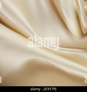 crumpled fabric texture. cloth soft wave creased white abstract ...