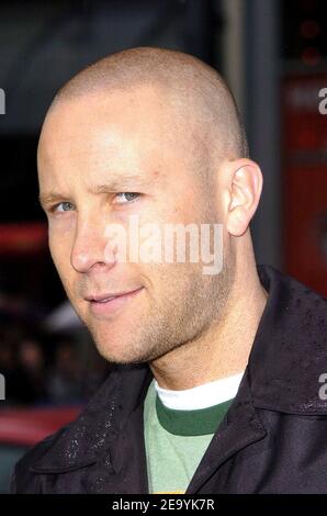 U.S. actor and cast member (voice) Michael Rosenbaum attends the world premiere of Racing Stripes at the Grauman's Chinese Theatre in Hollywood. Los Angeles, January 8, 2005. (Pictured: Michael Rosenbaum). Photo by Lionel Hahn/Abaca. Stock Photo