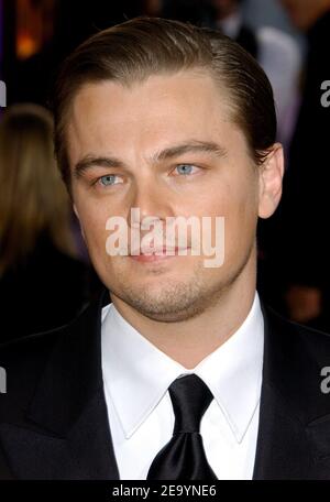 Leonardo DiCaprio arriving at the 62nd Annual Golden Globe Awards in