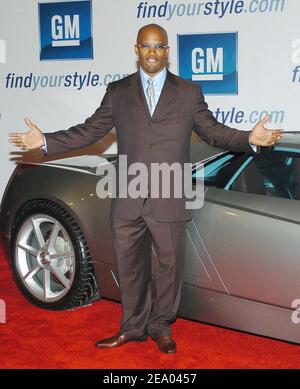 Jamie Foxx attends the 4th Annual 'ten' Fashion Show Presented By General Motors in Hollywood. Los Angeles, February 22, 2005. Photo by Lionel Hahn/Abaca. Stock Photo