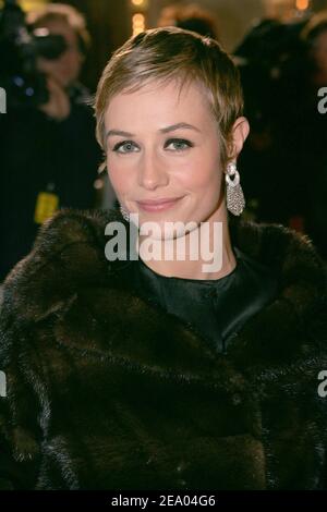 Belgian actress Cecile de France arrives at the 30th Cesar awards ceremony held at the Theatre du Chatelet in Paris, France, on February 26, 2005. Photo by Klein-Zabulon/ABACA. Stock Photo