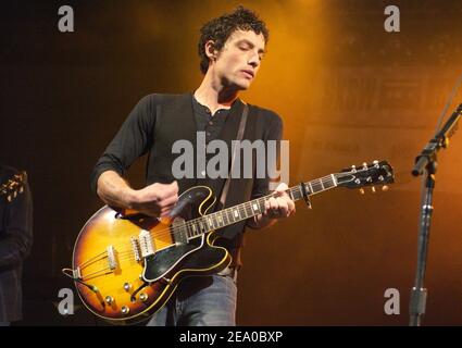 'Jakob Dylan and The Wallflowers perform as part of South By Southwest ''SxSw'' at The Austin Music Hall in Austin Texas on March 19, 2005. Photo by: Tim Mosenfelder/ABACA' Stock Photo