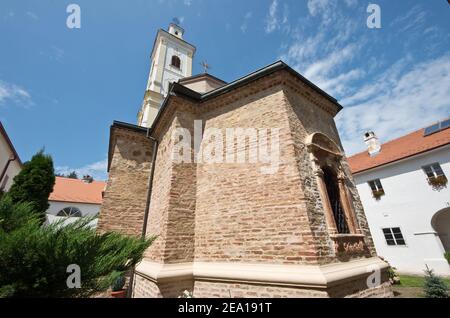church Velika Remeta Monastery Fruska Gora, Serbia Stock Photo