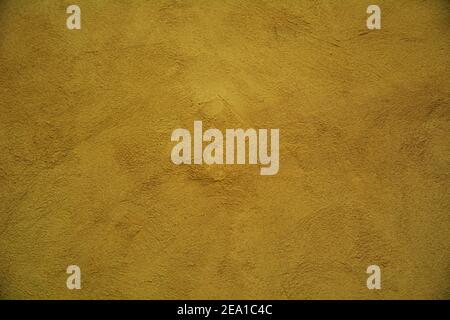 Yellow grunge wall background Stock Photo