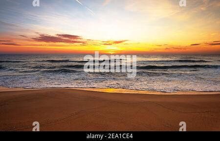 Sky background on sunset. Nature composition! Stock Photo