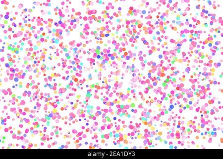 Light multicolor background, colorful vector texture with circles. Splash effect banner. Glitter dotted abstract illustration with blurred drops of Stock Vector
