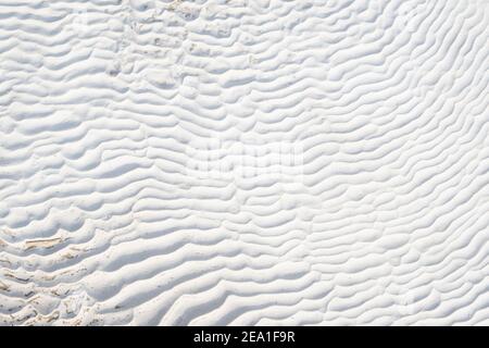 An abstract background formed by geothermal waters. Stock Photo