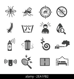 mosquito icon Stock Vector