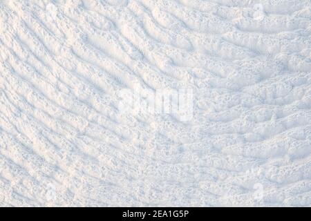 An abstract white background formed by geothermal waters. Stock Photo
