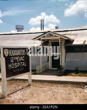 USA Vietnam-Krieg / Vietnam War - 12th Evacuation Hospital Cu Chi Stock Photo