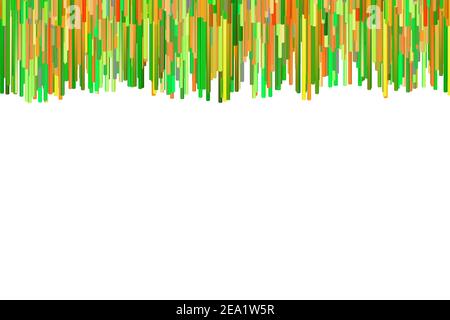 Hand drawn multicolor canvas with vertical lines. Embroidery ornament on white background. Colored thread pattern. Vector Handmade grunge texture Stock Vector