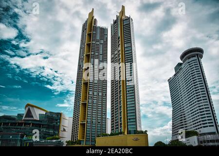 Cityscape, Icon Siam Sunset, Bangkok Stock Photo - Alamy