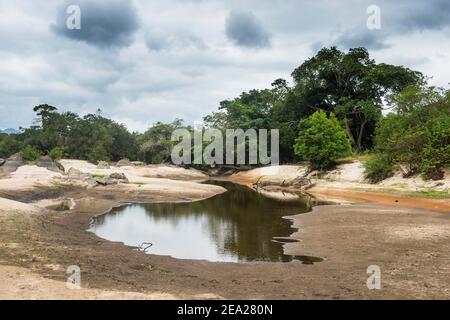 Unesco world heritage sight Lope national park, Gabon Stock Photo