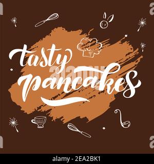 Shrovetide greeting card, banner Stock Vector
