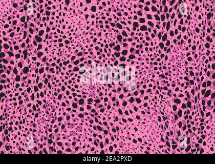 Cheetah spots pattern design. Vector illustration background. Wildlife fur skin design illustration. Stock Vector