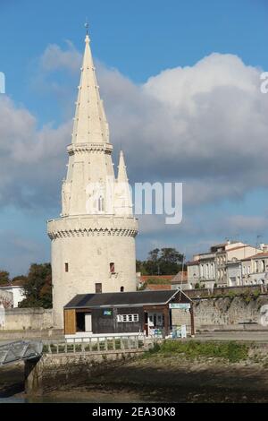 The Lantern Tower in La Rochelle, France Stock Photo