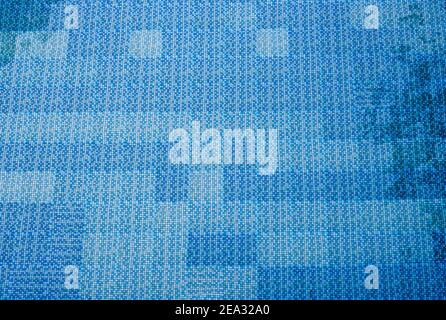 Abstract pattern of a swimming pool underwater floor Stock Photo