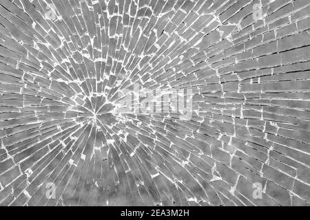 broken glass, cracked Stock Photo