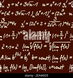 Seamless With Algebra Symbols For Background Or Wallpaper Design Stock Vector Image Art Alamy