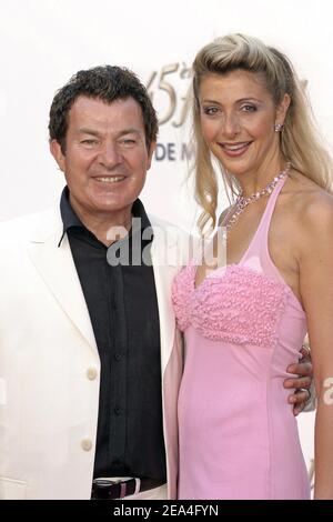 French actor Martin Lamotte and his wife attend the TF1 party as part of the 45th Monte-Carlo Television Festival in Monaco, on June 30, 2005. Photo by Gerald Holubowicz/ABACAPRESS.COM Stock Photo