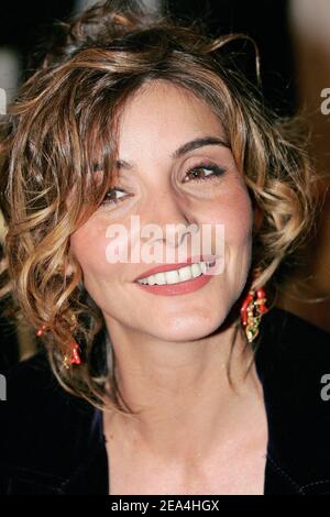 French actress Clotilde Courau, Princess of Savoy, attends the presentation of Italian fashion designer Valentino's 2005-2006 Fall-Winter Haute-Couture collection in Paris, France, on July 6, 2005. Photo by Nebinger-Klein/ABACAPRESS.COM. Stock Photo