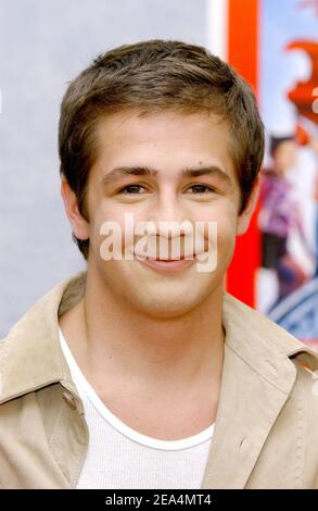 Michael Angarano attends the world premiere of Walt Disney Pictures 'Sky High' at El Capitan Theatre in Hollywood, CA on July 24th, 2005. Photo by Lionel Hahn/ABACAPRESS.COM Stock Photo