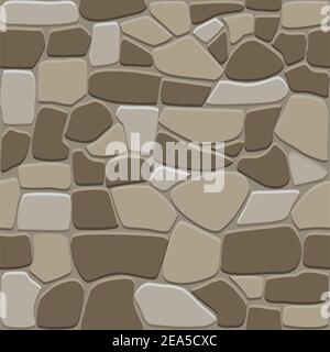 Seamless stone pattern for background and wallpaper design Stock Vector