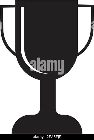 trophy icon vector illustration design template Stock Vector