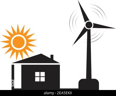 turbine windmill energy icon vector illustration design - Vector Stock Vector