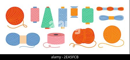Needle and Thread. Sewing and Knitting, Graphic by pch.vector