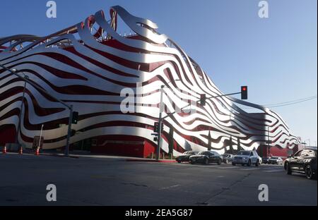 Los Angeles, California, USA 7th February 2021 A general view of atmosphere of Peterson Automotive Museum, location of Rapper Notorious B.I.G.'s murder (March 9, 1997) at 6060 Wilshire Blvd on February 7, 2021 in Los Angeles, California, USA. Photo by Barry King/Alamy Stock Photo Stock Photo
