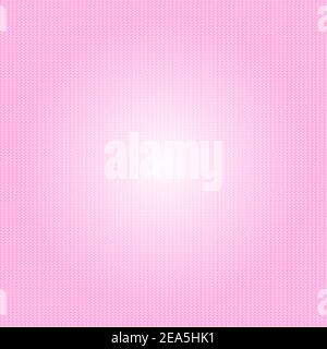 Polka dots pink and white background. Vector halftone illustration. Geometric monochrome dotted pattern. Pop art cover with bubbles in pastel colors Stock Vector
