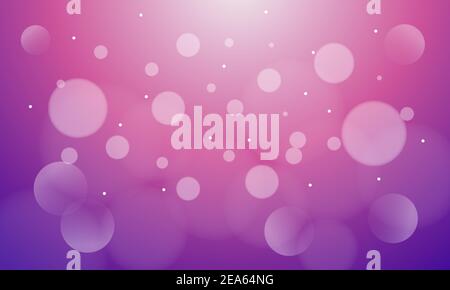 Colorful background with defocused lights. Abstract pink, purple holiday background. Stock Vector