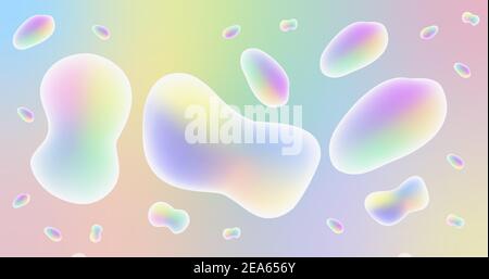 Neon colored light banner for web Stock Vector