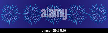 Elegant blue banner for web presentations Stock Vector