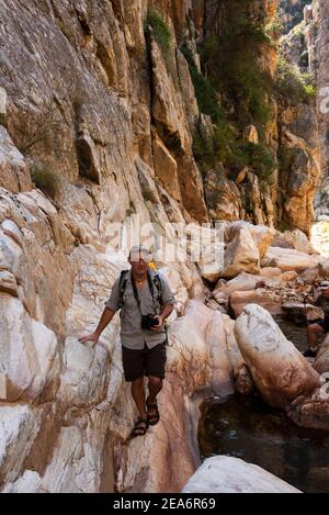 Hiking / kloofing to Cedar Falls, Baviaanskloof, South Africa