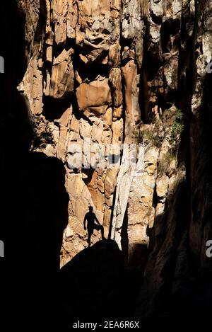 Hiking / kloofing to Cedar Falls, Baviaanskloof, South Africa