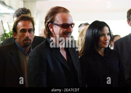 (Pictured: Bono) The American Film Institute (AFI) honors film and television creative teams both behind and in front of the camera with a luncheon at the Four Seasons in Beverly Hills-CA. January 22, 2004. Photo by AFI/ABACA Stock Photo