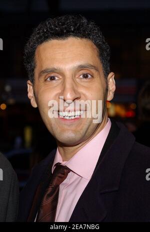 Cast member John Turturro attends the World Premiere of Secret Window held at the Loews Lincoln Square theatre in New York, on Sunday, March 7, 2004. (Pictured : John Turturro). Photo by Nicolas Khayat/ABACA. Stock Photo