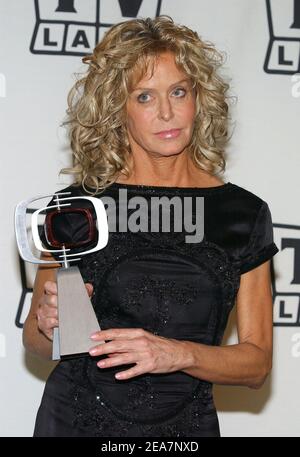 © Lionel Hahn/ABACA. 56949-46. Los Angeles-CA-USA. March 8, 2004. Farrah Fawcett attends the 2nd Annual TV Land Awards at the Hollywood Palladium. Stock Photo