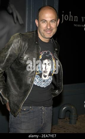New York, NY. April 19, 2004 John Varvatos at the Launch Party for his New Men Fragrance at Canal Room in SoHo. Photo by S.Vlasic/ABACA ( Pictured: John Varvatos ) Stock Photo