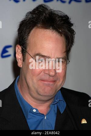 Dan Aykroyd attends the Riverkeeper annual benefit, honoring the Hudson River Watchdog Organization, in Chelsea Piers in New York on April 22, 2004. Photo by Antoine Cau/Abaca Stock Photo