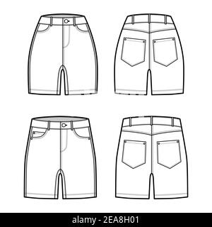 Jean 2025 shorts template