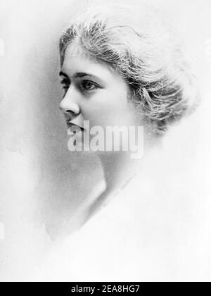 Photograph shows Queen Maria of Yugoslavia. She married King Alexander I of Yugoslavia in Belgrade on June 8th, 1922 - Circa 1925 Stock Photo