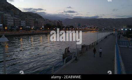 sea side, Hadramuth, Mukalla City, Yemen, 2021 Stock Photo