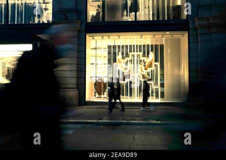 venerdì 27 novembre, Black Friday 2020, in via del corso Stock Photo